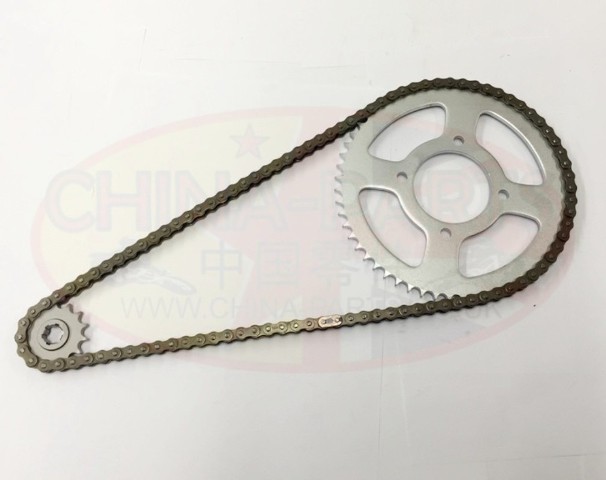 Chain & Sprockets Set to fit Huoniao HN125-8 - HT125-8