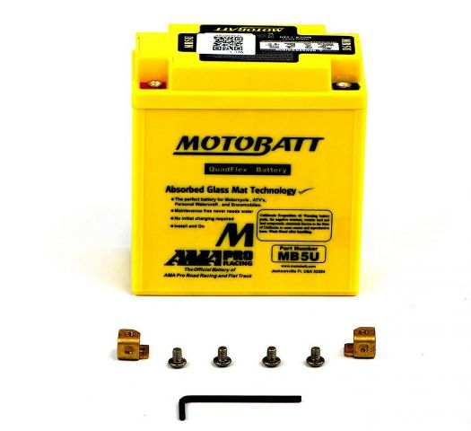 MotoBatt MB5U AGM Battery