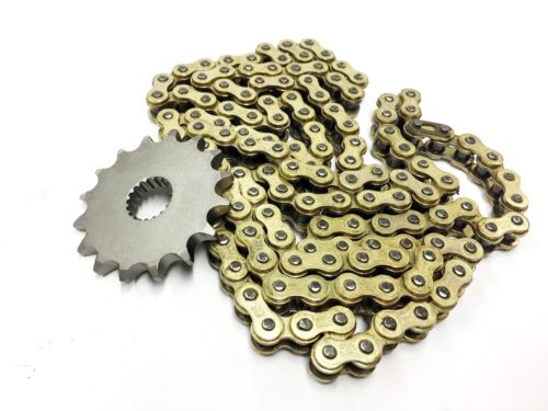 Sprocket Gear Up Set 16T Front + Gold Chain